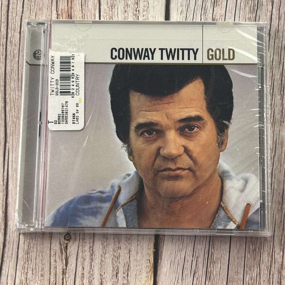 Conway Twitty – Gold CD 2006 2-disc Set Country MCA Decca Chronicles Sealed